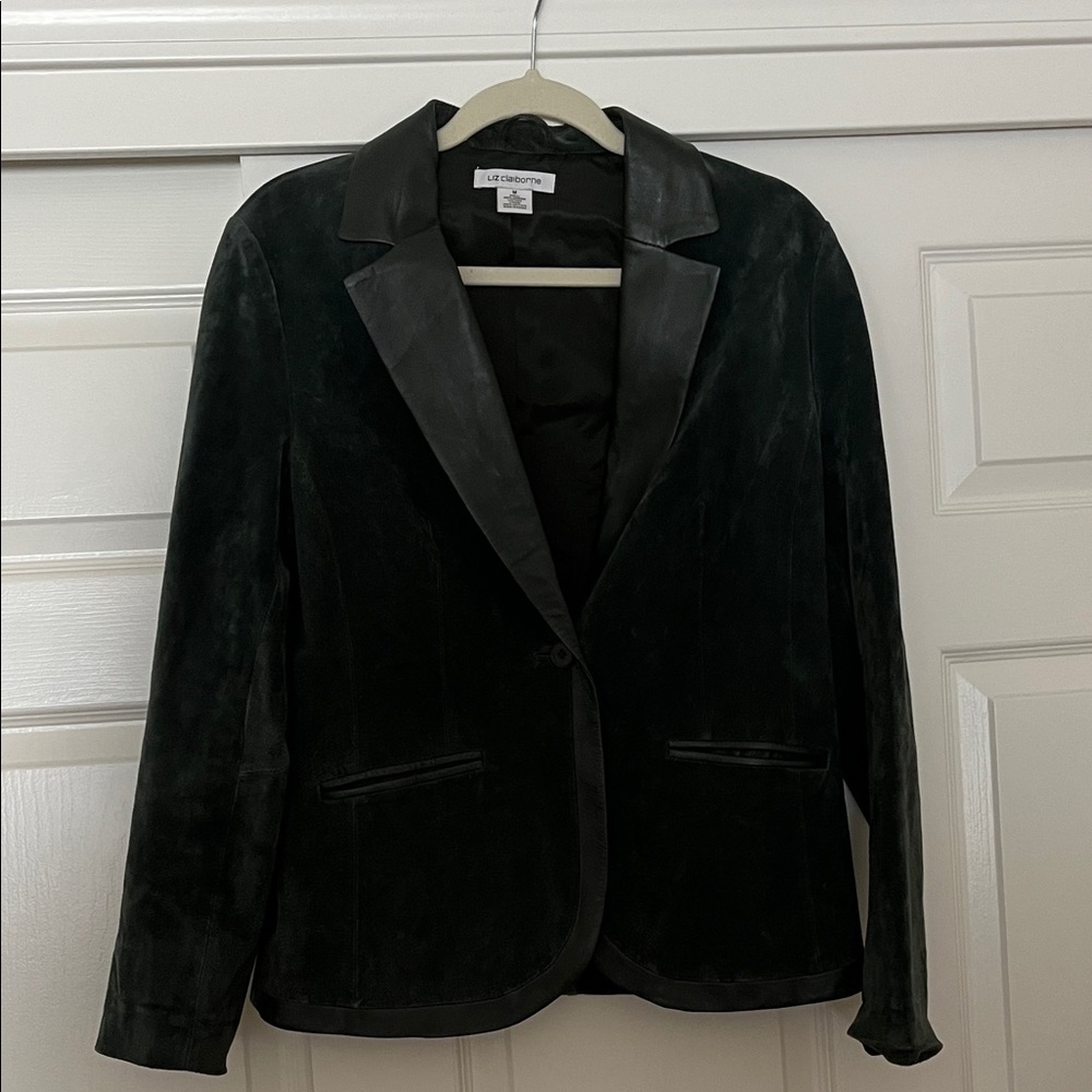 Esley Collection Dark Green Women's Blazer